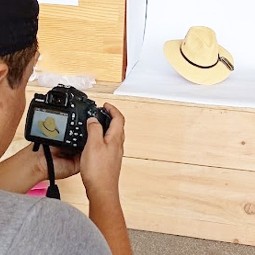 Toma de fotografía de producto